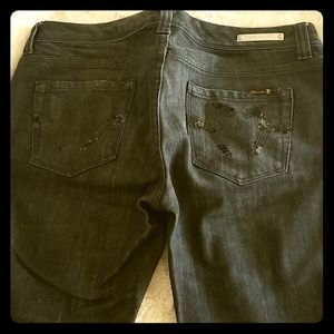 Seven black denim jeans